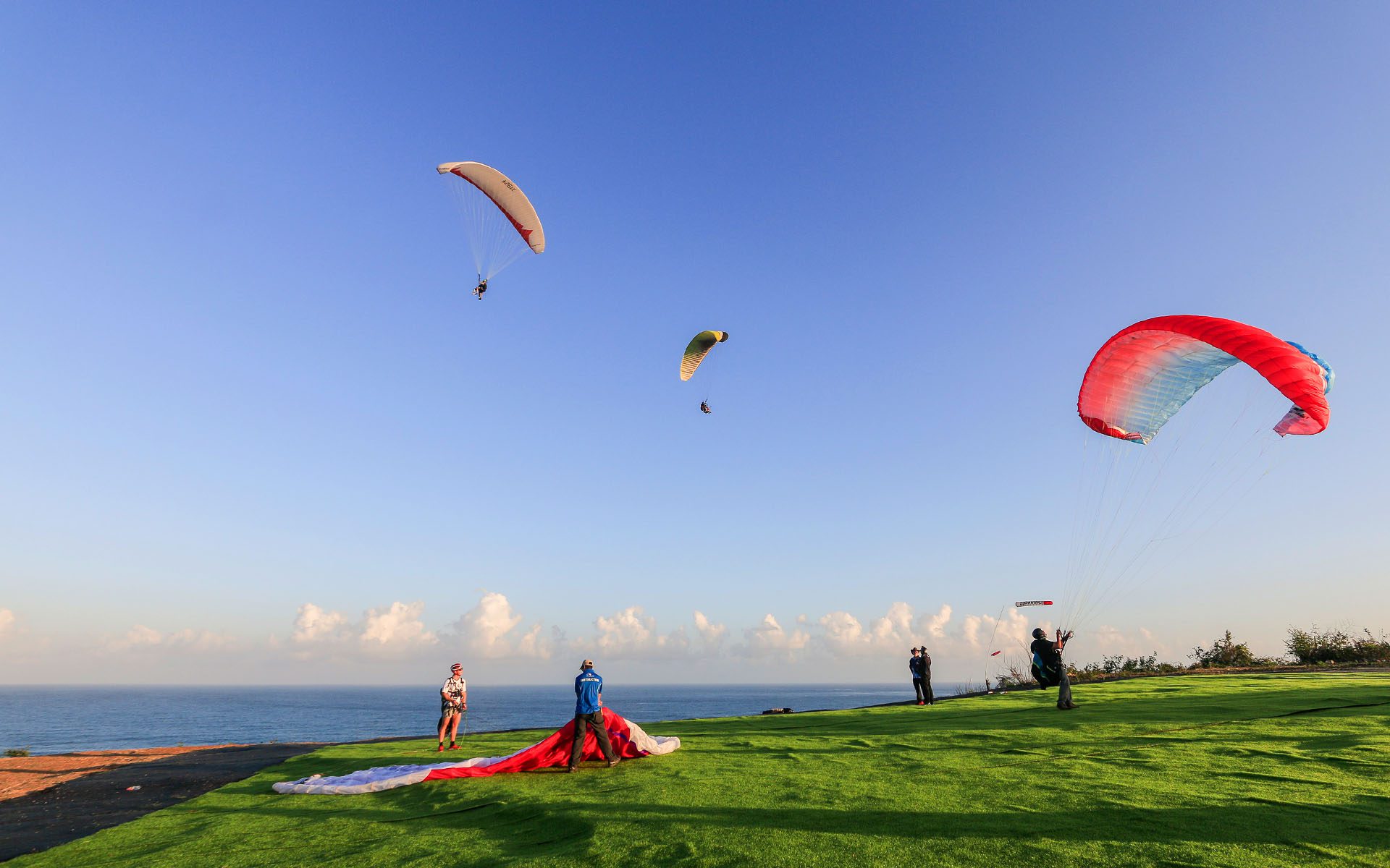 Riug Paragliding Take off area