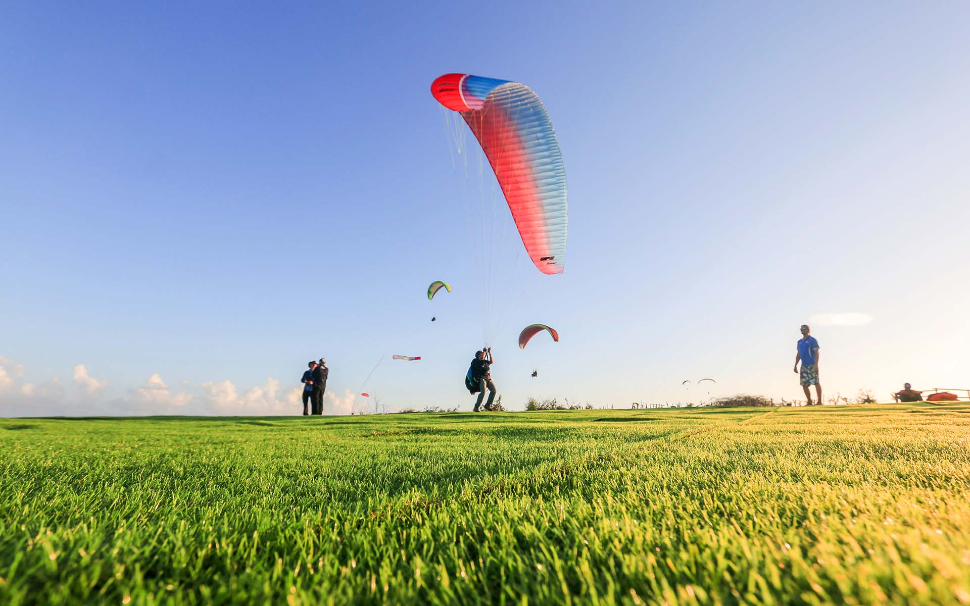 Riug Paragliding landing area